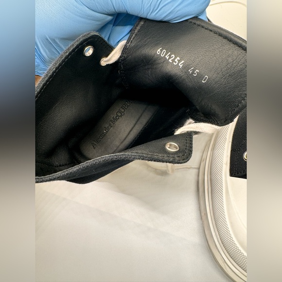 ALEXANDER McQUEEN THREADSLICK HIGHTOP SNEAKER - Picture 6 of 13